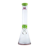 MAV 13.5" Mini Zebra Beaker Water Pipe - Discreet Smoker